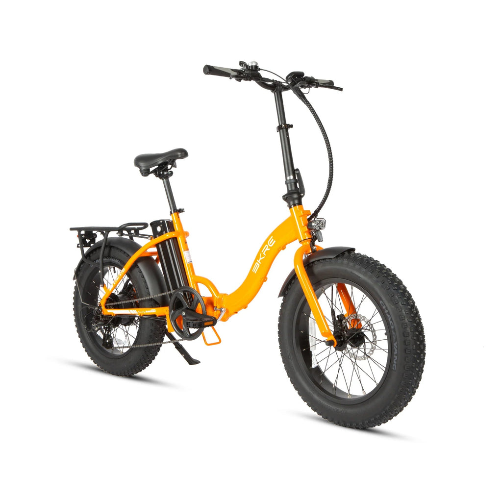 Eunorau E-FAT-STEP Adjustable Stem High Capacity Battery Fat Tire Folding Ebike