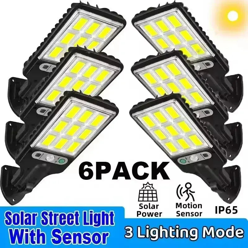 Outdoor Garden Solar Wall Lights – Waterproof LED Solar Powered Lamps for Fence, Patio, Yard & Pathway Lighting with Automatic Dusk to Dawn Sensor