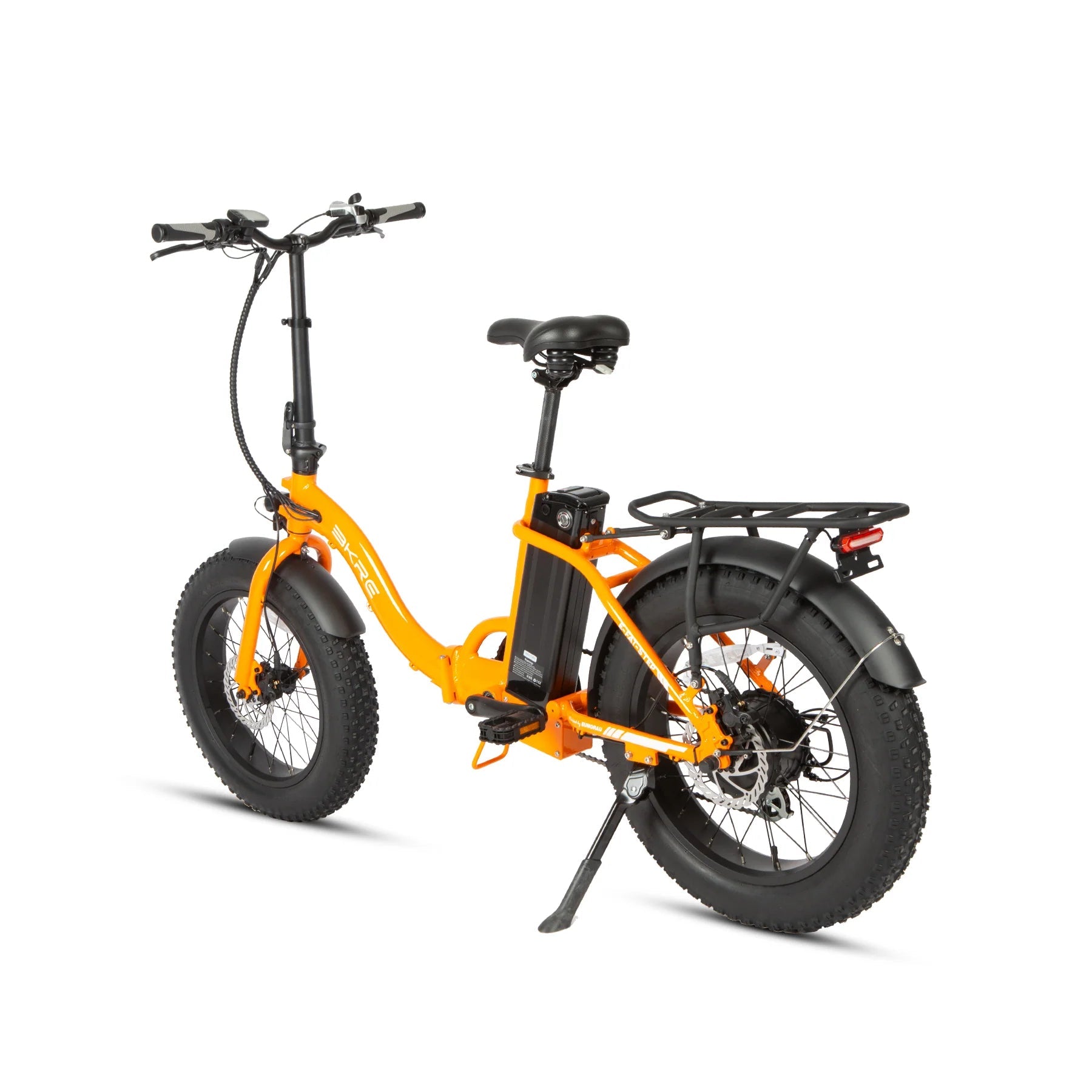 Eunorau E-FAT-STEP Adjustable Stem High Capacity Battery Fat Tire Folding Ebike