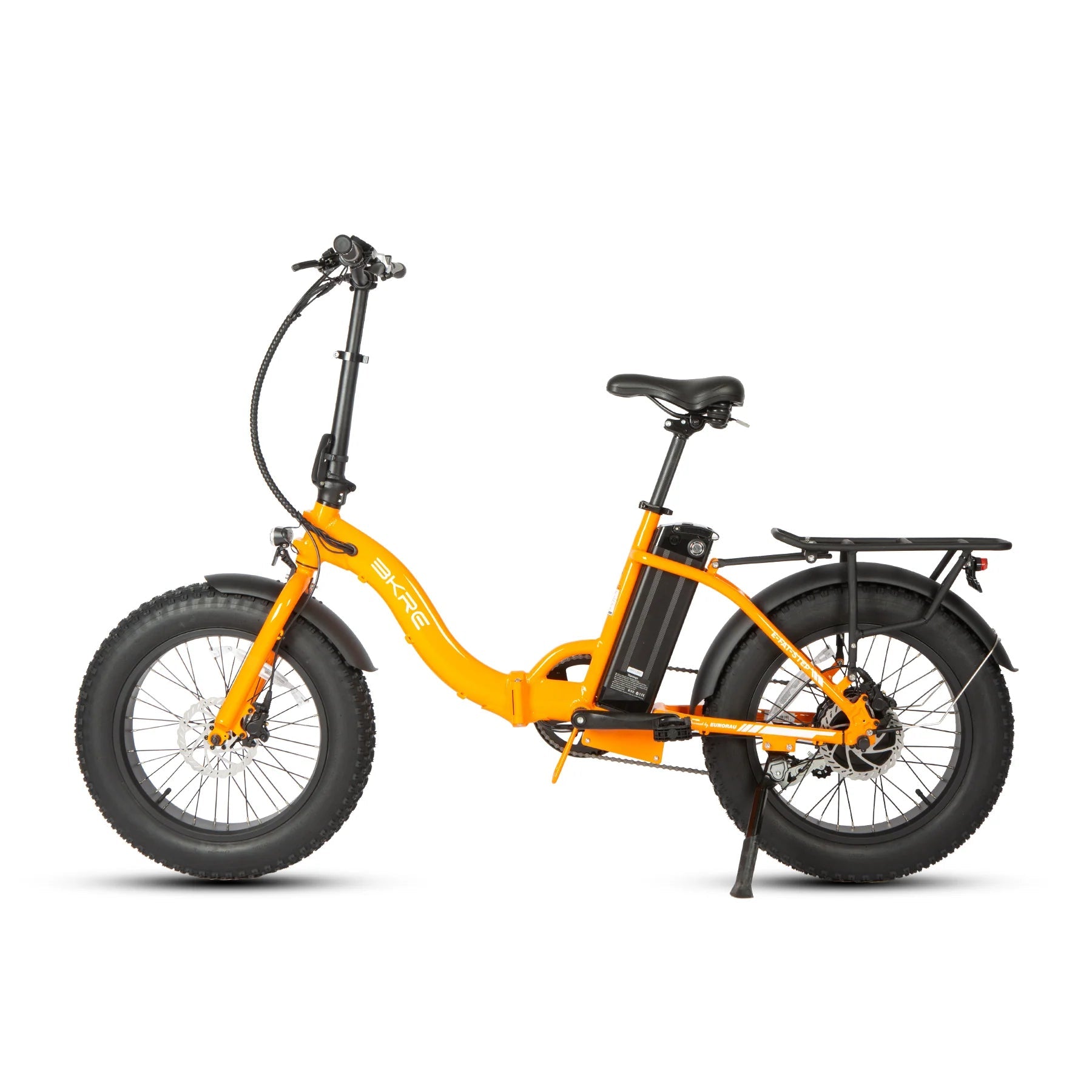Eunorau E-FAT-STEP Adjustable Stem High Capacity Battery Fat Tire Folding Ebike