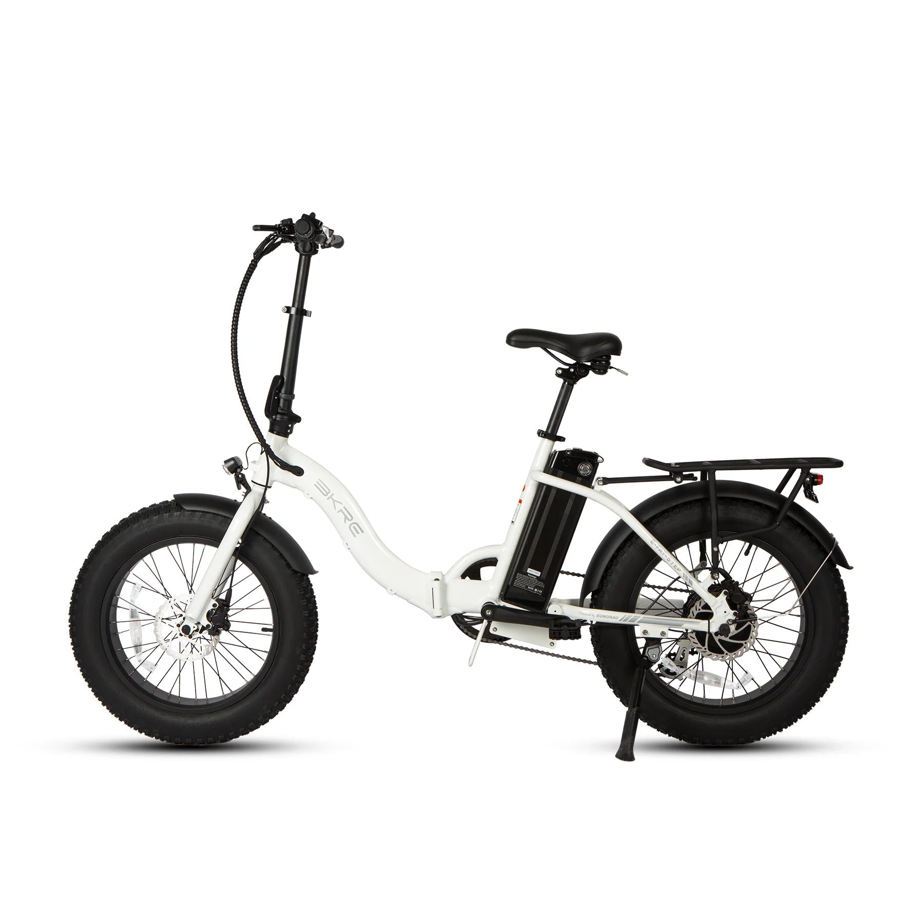 Eunorau E-FAT-STEP Adjustable Stem High Capacity Battery Fat Tire Folding Ebike