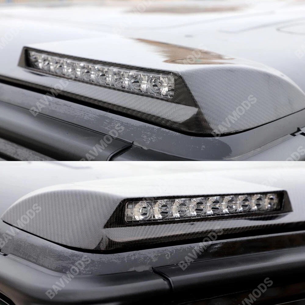Mercedes-Benz G-Class W463 G-Wagon LED DRL Rear Roof Spoiler – Bold Off-Road Style Illuminated Roof Upgrade (2004–2018)
