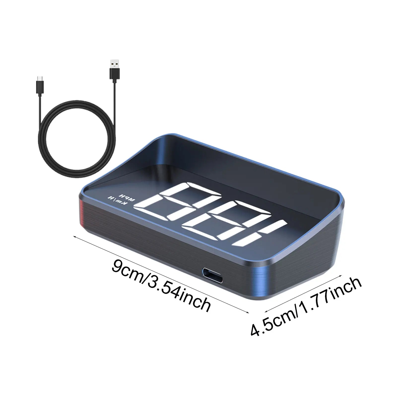 Smart Car Head-Up Display (HUD) Speedometer – Digital Speed Monitoring System for Safe & Focused Driving Experience
