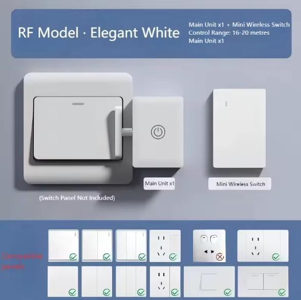 Wireless Light Switch Control Smart &amp; Convenient Lighting Solution.