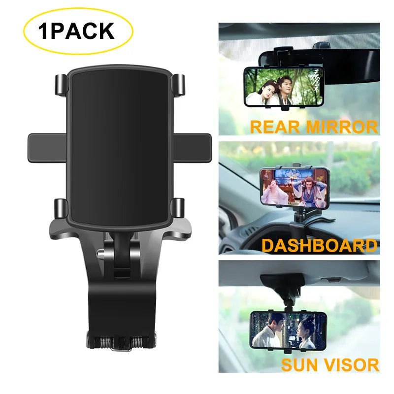 DashGrip Universal Car Phone Holder – 360° Adjustable Dashboard Phone Mount for Hands-Free Navigation & Safe Driving Experience.