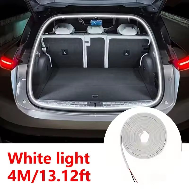 Smart Motion Sensor LED Car Trunk Light Strip – Automatic Ambient Interior Lighting with Easy Installation for Modern Car Upgrade