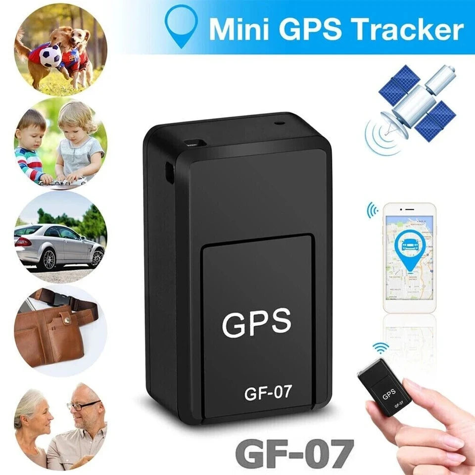 Magnetic Mini Car GPS Tracker – Real-Time Location Tracking Device with Anti-Lost Alarm, Rechargeable Battery & Compact Hidden Designor