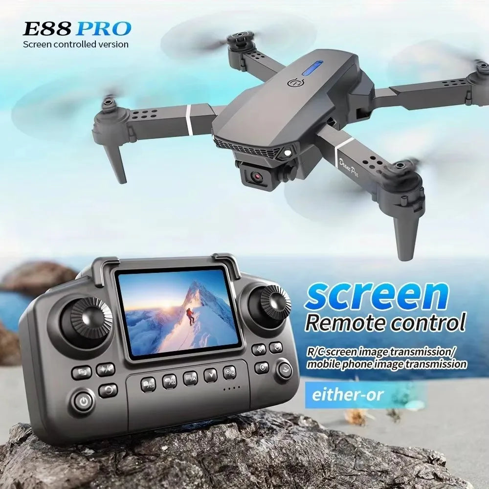 New Foldable WIFI FPV HD 4K 1080P Camera Wide Angle Drone