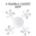 DroneBreeze Smart LED Fan – Stylish Silent Airflow System with Integrated Ambient Lighting for Modern Interiors