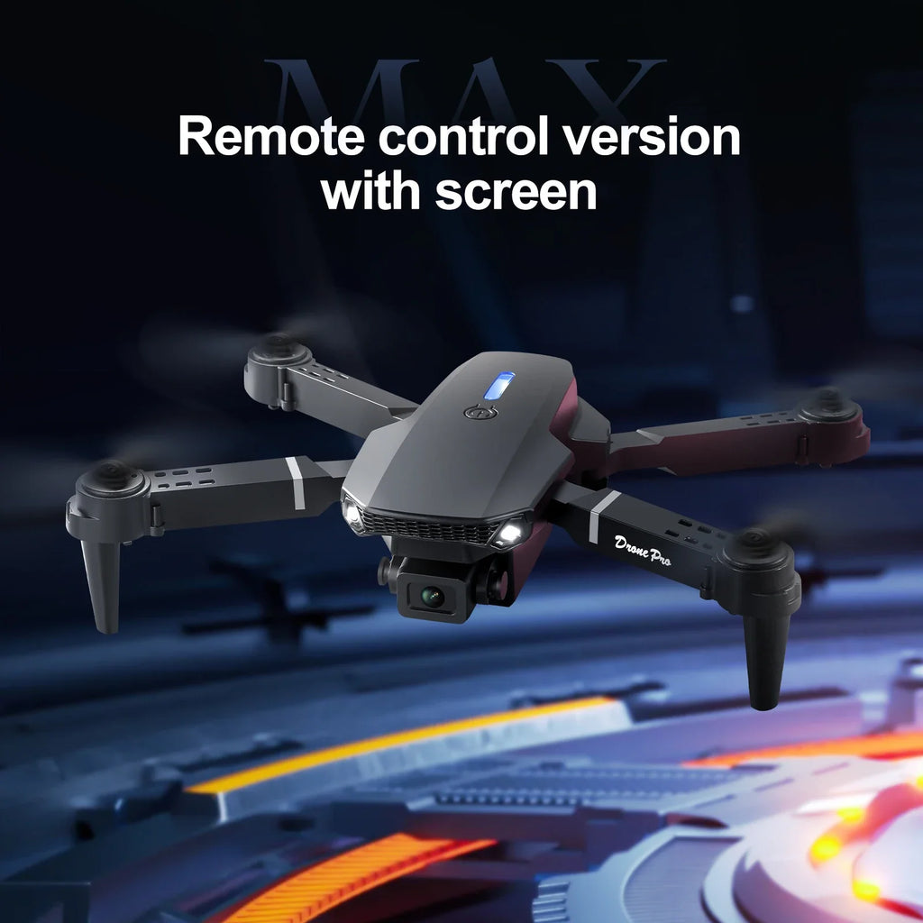 New E88/E99 Drone Remote Control with Screen Dual Camera Optical Flow Localization
