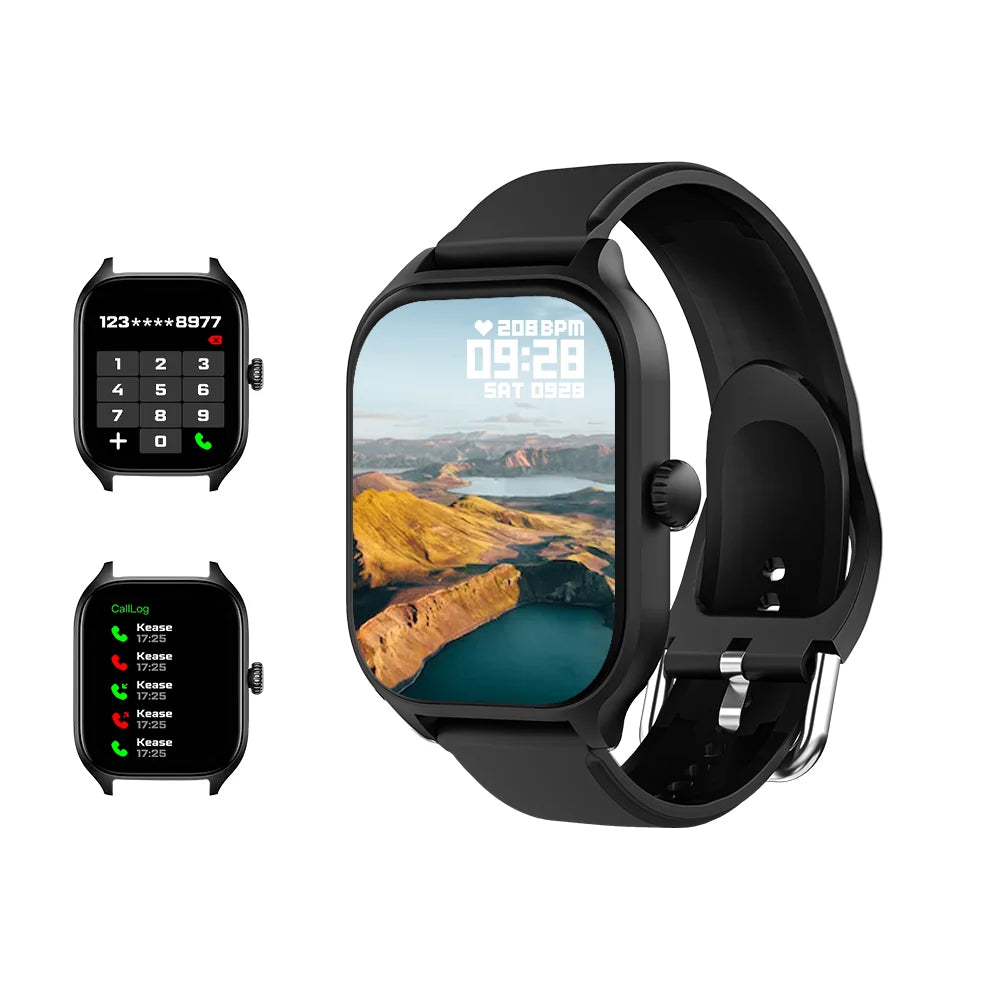 KESHUYOU H9 Smart Watch 2.01 Inch Bluetooth Call HD Display