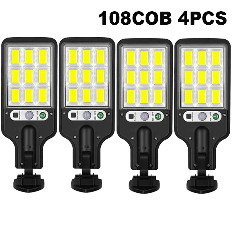 Outdoor Garden Solar Wall Lights – Waterproof LED Solar Powered Lamps for Fence, Patio, Yard & Pathway Lighting with Automatic Dusk to Dawn Sensor