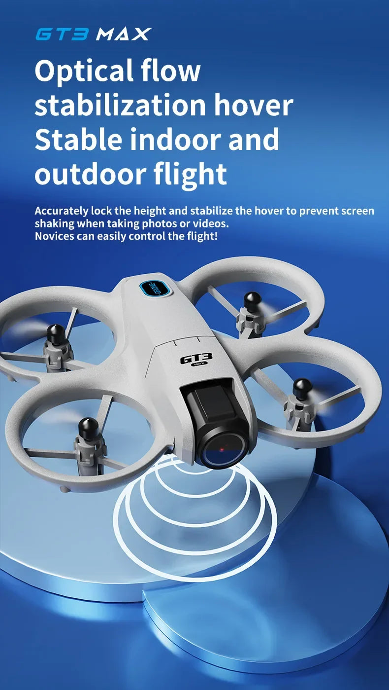 Drone 8K HD 4.3" Remote Control Headless Mode Helicopter 360° Flip Quadcopter Toys Mini Drone Fors Kid Toy Gifts