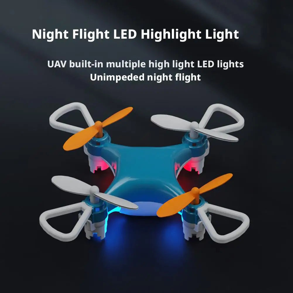 FlipFly Mini Drone quadcopter remote control airplane high fall resistance toy.