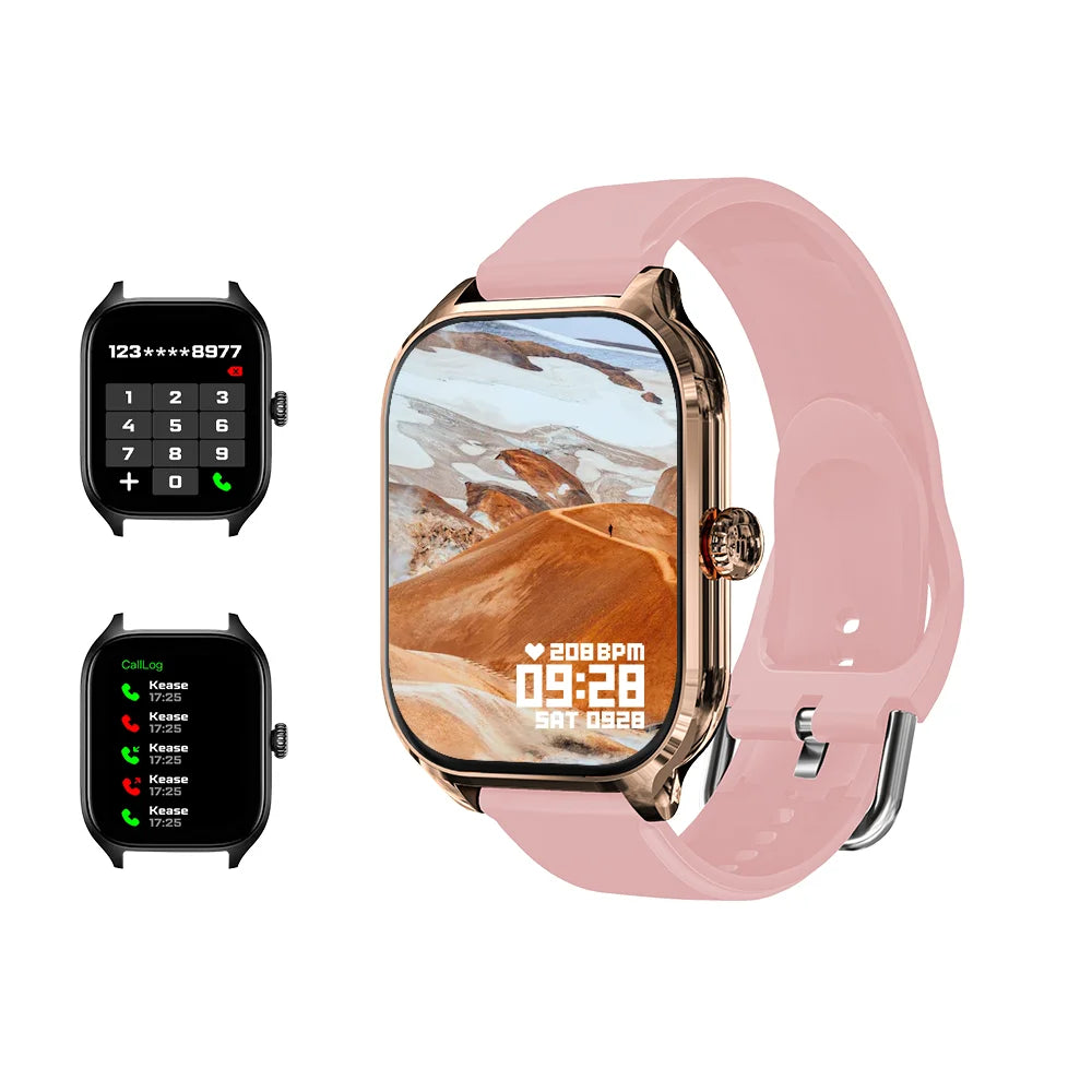 KESHUYOU H9 Smart Watch 2.01 Inch Bluetooth Call HD Display