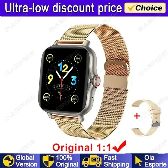 Sport Smart Watch Fitness Clock Health Monitor Waterproof Smartwatch Wireless Call Watches for Men Women IOS Android 2025