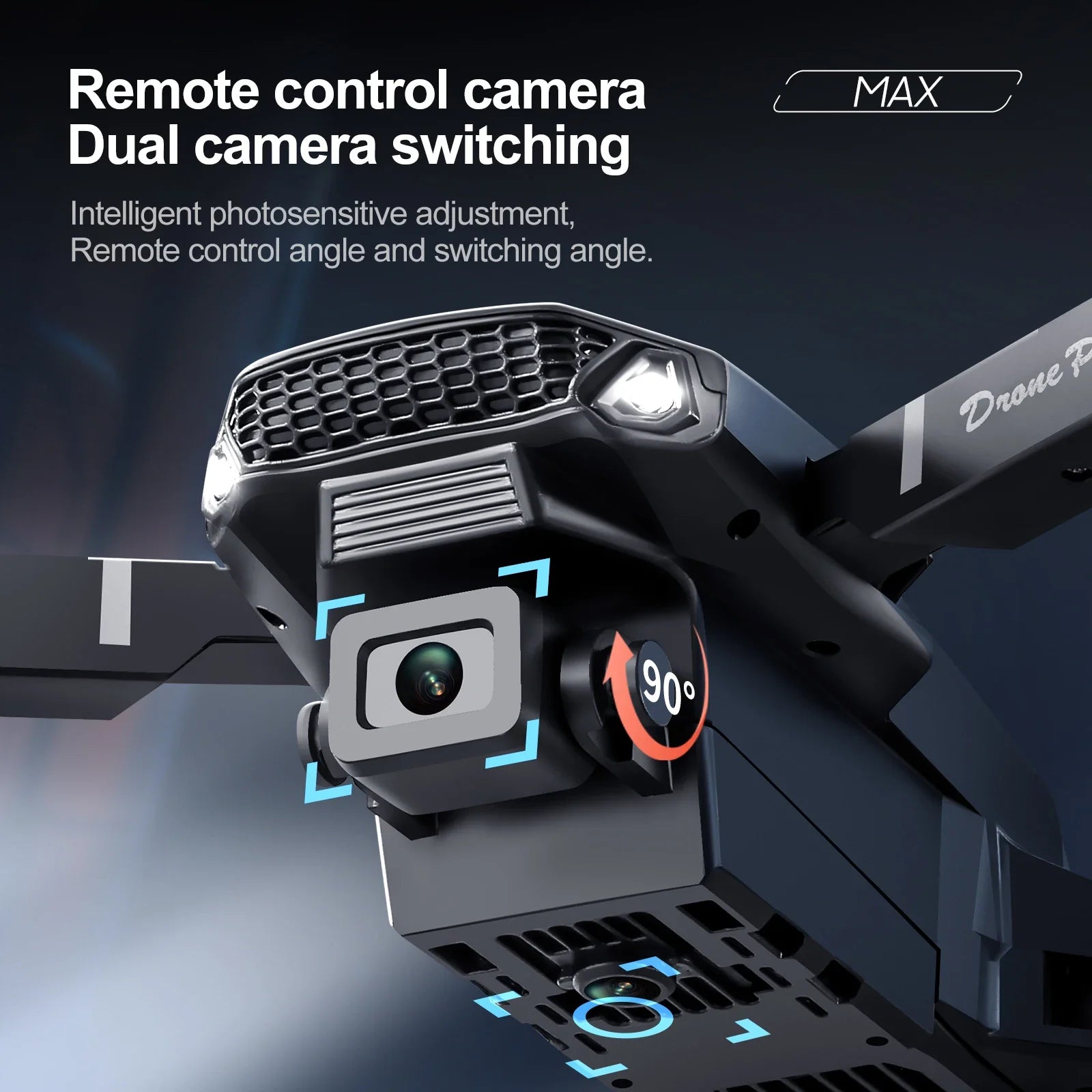 New E88/E99 Drone Remote Control with Screen Dual Camera Optical Flow Localization