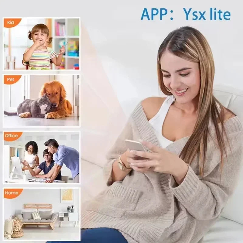 Smart Wireless Mini Camera – HD Portable WiFi Security Camera with Night Vision, Motion Detection & Remote Viewing