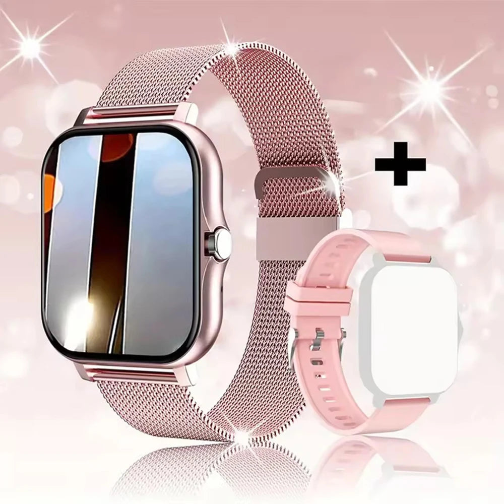 Sport Smart Watch Fitness Clock Health Monitor Waterproof Smartwatch Wireless Call Watches for Men Women IOS Android 2025