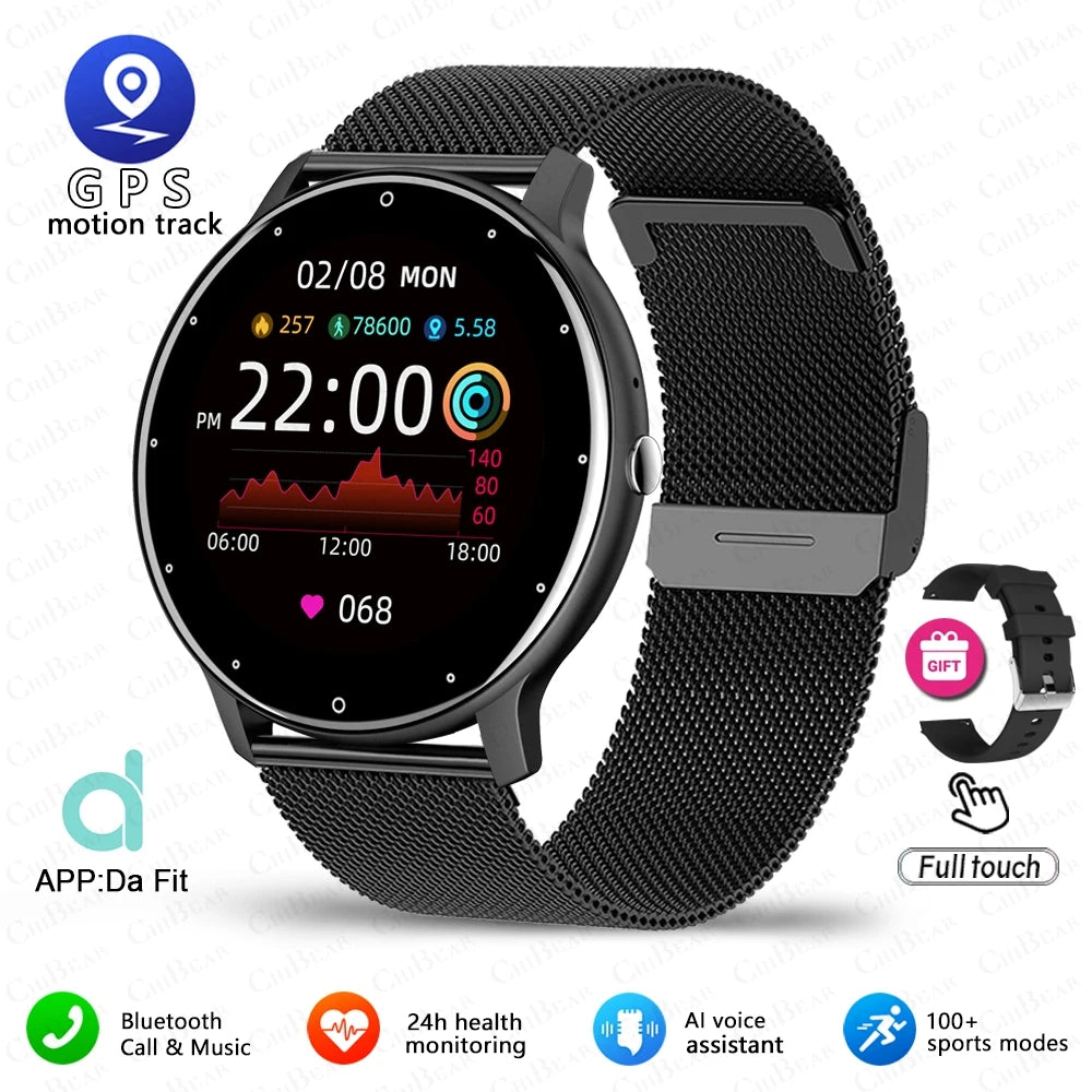 ZL02C Smart Watch for Men - Sports Fitness Tracker Bluetooth Call