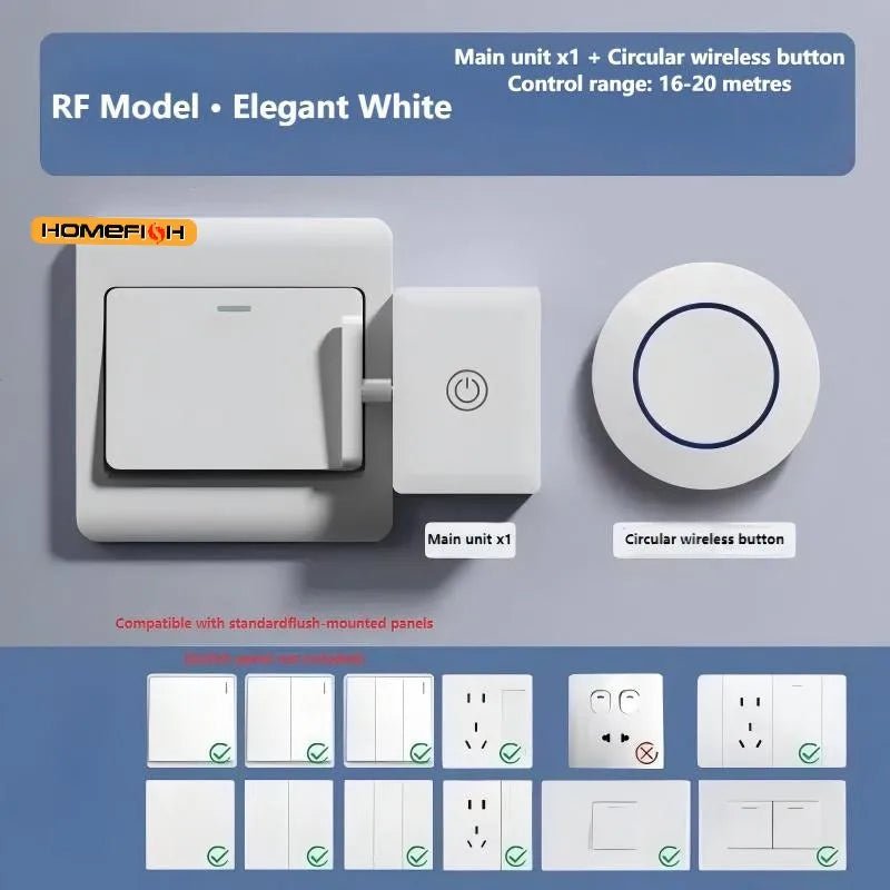 Wireless Light Switch Control Smart &amp; Convenient Lighting Solution.
