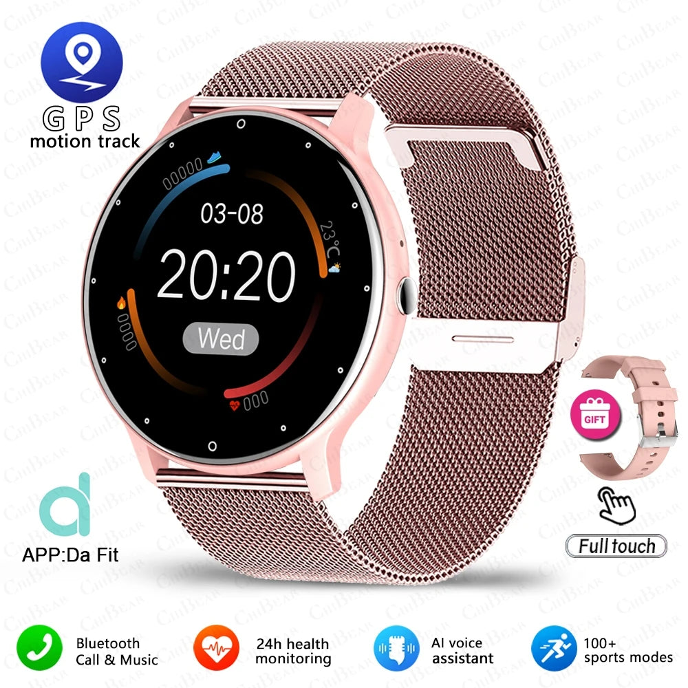 ZL02C Smart Watch for Men - Sports Fitness Tracker Bluetooth Call