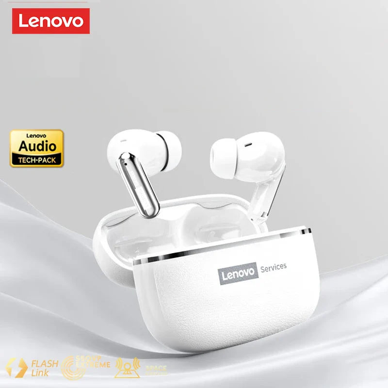 Lenovo LE208 TWS Leather Wireless Earphones – ENC Noise Reduction & Gaming Mode