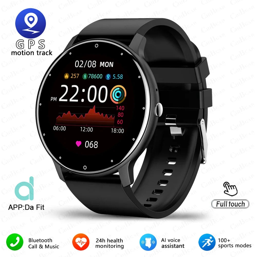 ZL02C Smart Watch for Men - Sports Fitness Tracker Bluetooth Call