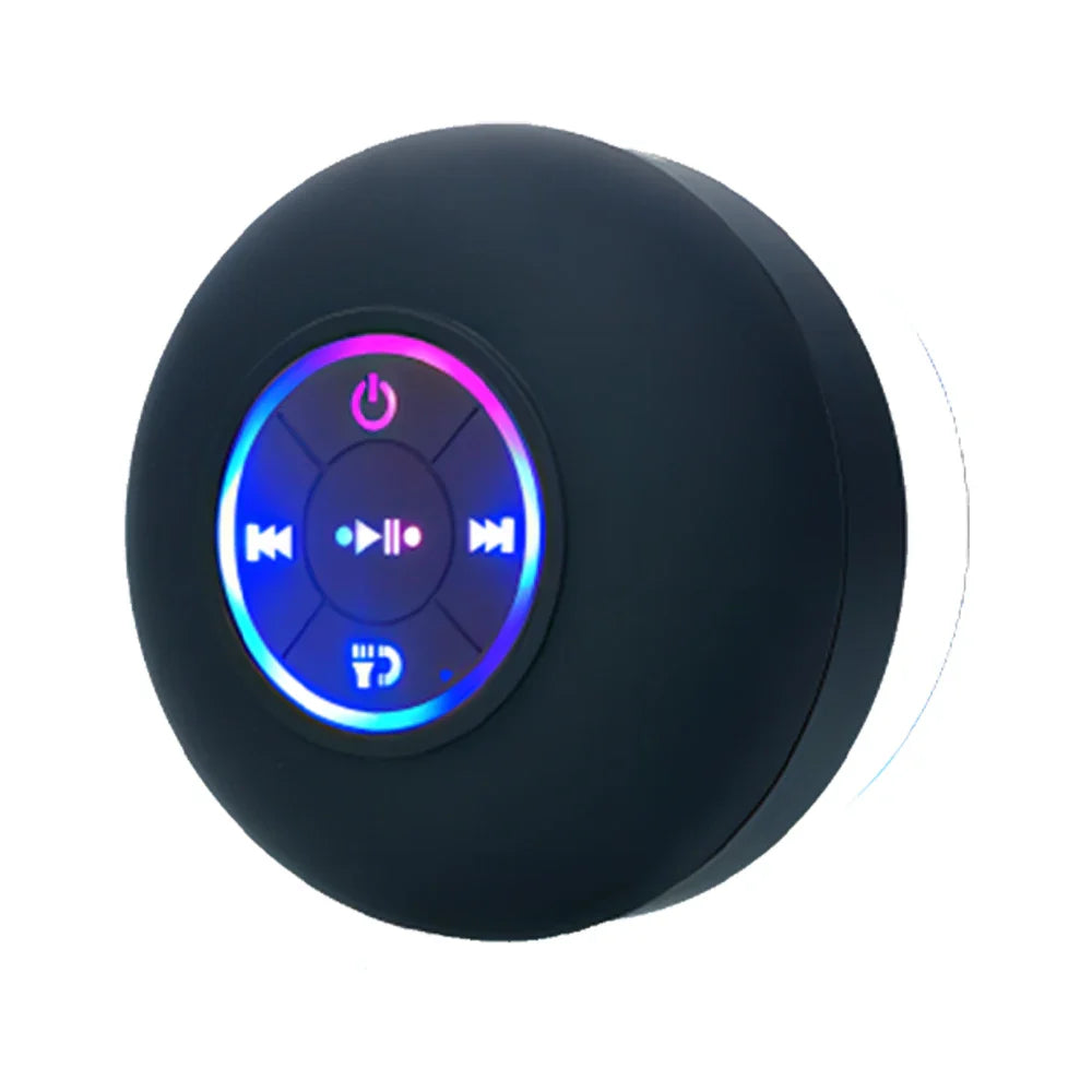 AquaBeat Portable LED Bluetooth Speaker – Wireless Music Speaker with RGB Lighting, Deep Bass & Stylish Modern Design