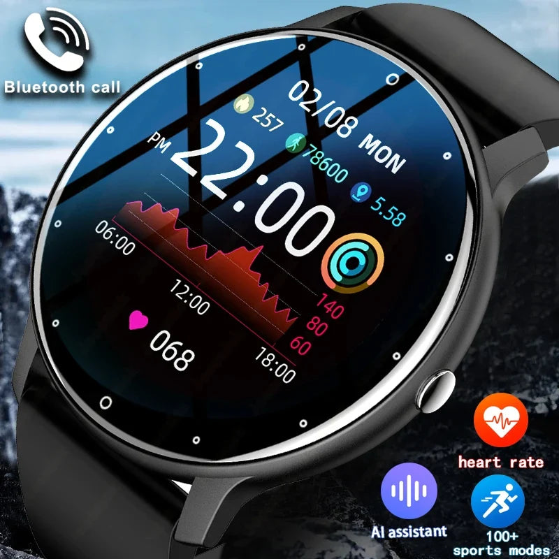 ZL02C Smart Watch for Men - Sports Fitness Tracker Bluetooth Call