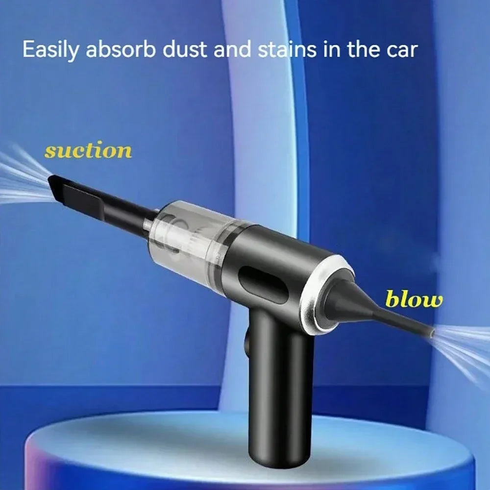 Smart 120W Wireless Handheld Vacuum Cleaner – Powerful Cordless Cleaning Device for Home & Car with Portable Design