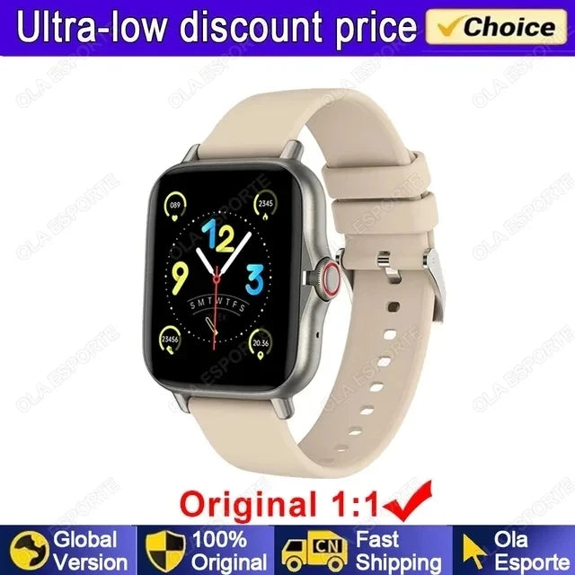 Sport Smart Watch Fitness Clock Health Monitor Waterproof Smartwatch Wireless Call Watches for Men Women IOS Android 2025