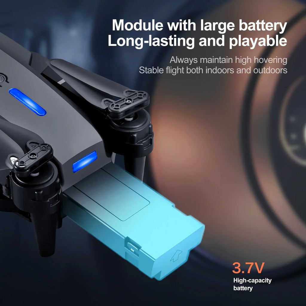 New E88/E99 Drone Remote Control with Screen Dual Camera Optical Flow Localization