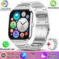 New Ultra Thin Smart Watch men 1.96" AMOLED HD Pixel Display Always Show Time BT Call Reminder Smartwatch Ladies For Android iOS