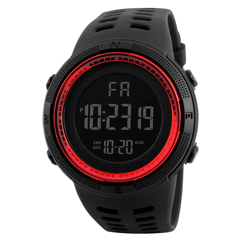 LAXASFIT New Men's Smart Watch LED Flashlight Outdoor Sports Smart Watch Wristwatch Health Monitoring Smart Watch