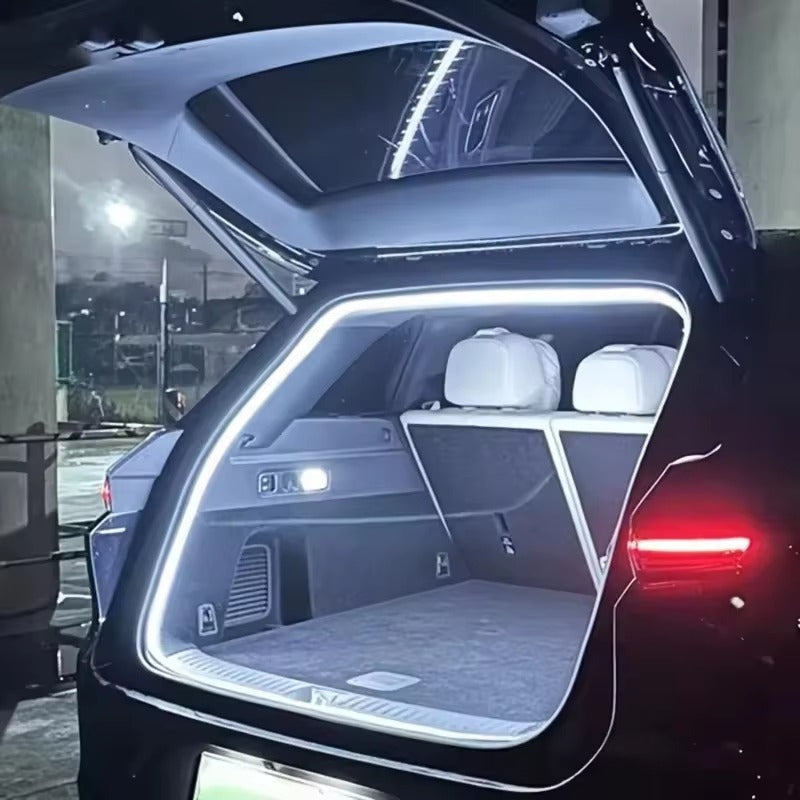 Smart Motion Sensor LED Car Trunk Light Strip – Automatic Ambient Interior Lighting with Easy Installation for Modern Car Upgrade