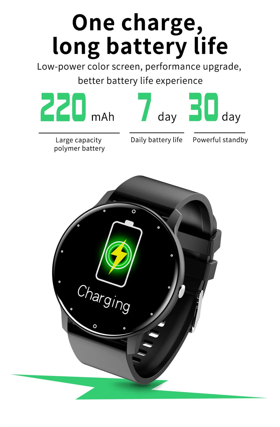 ZL02C Smart Watch for Men - Sports Fitness Tracker Bluetooth Call