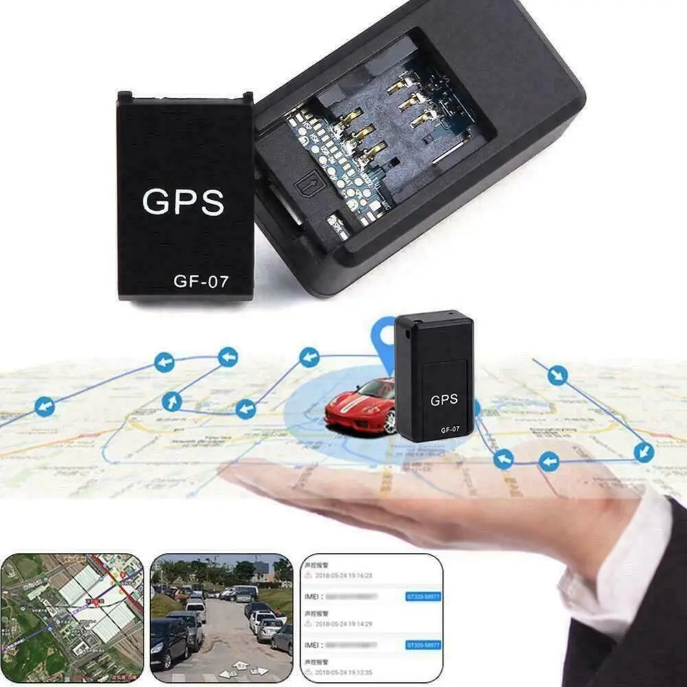 Magnetic Mini Car GPS Tracker – Real-Time Location Tracking Device with Anti-Lost Alarm, Rechargeable Battery & Compact Hidden Designor