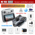K19 Max Drone Professional 8K Camera Aerial FPV Brush Avoiding Obstacle ith Large Screen Remote Control Folding Drone.