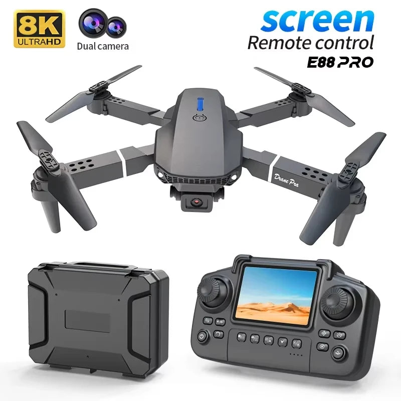 New Foldable WIFI FPV HD 4K 1080P Camera Wide Angle Drone