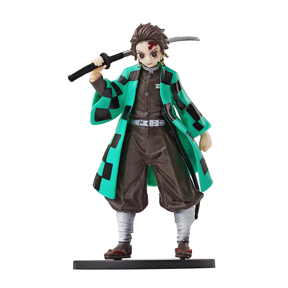 Demon Slayer Kimetsu no Yaiba Kamado Tanjiro PVC Figure – Bandai Anime Collectible Model Toy Statue for Display
