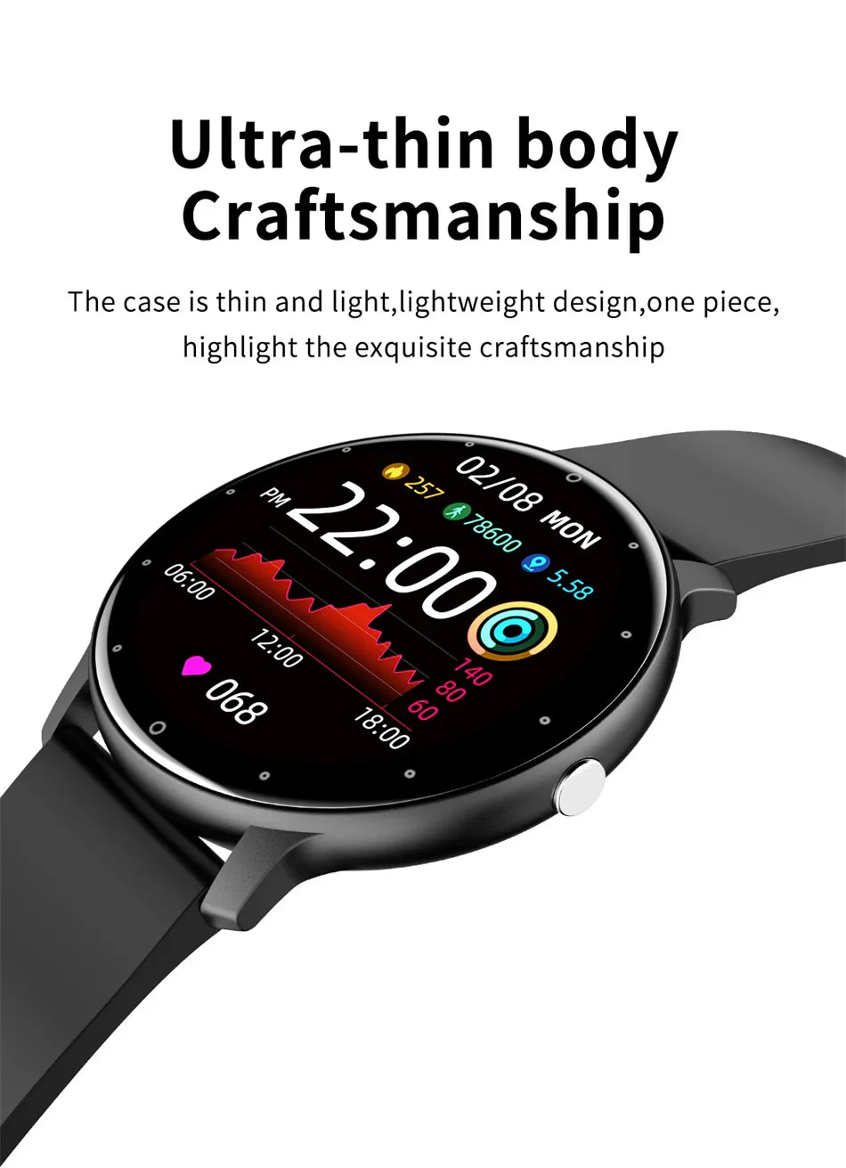 ZL02C Smart Watch for Men - Sports Fitness Tracker Bluetooth Call