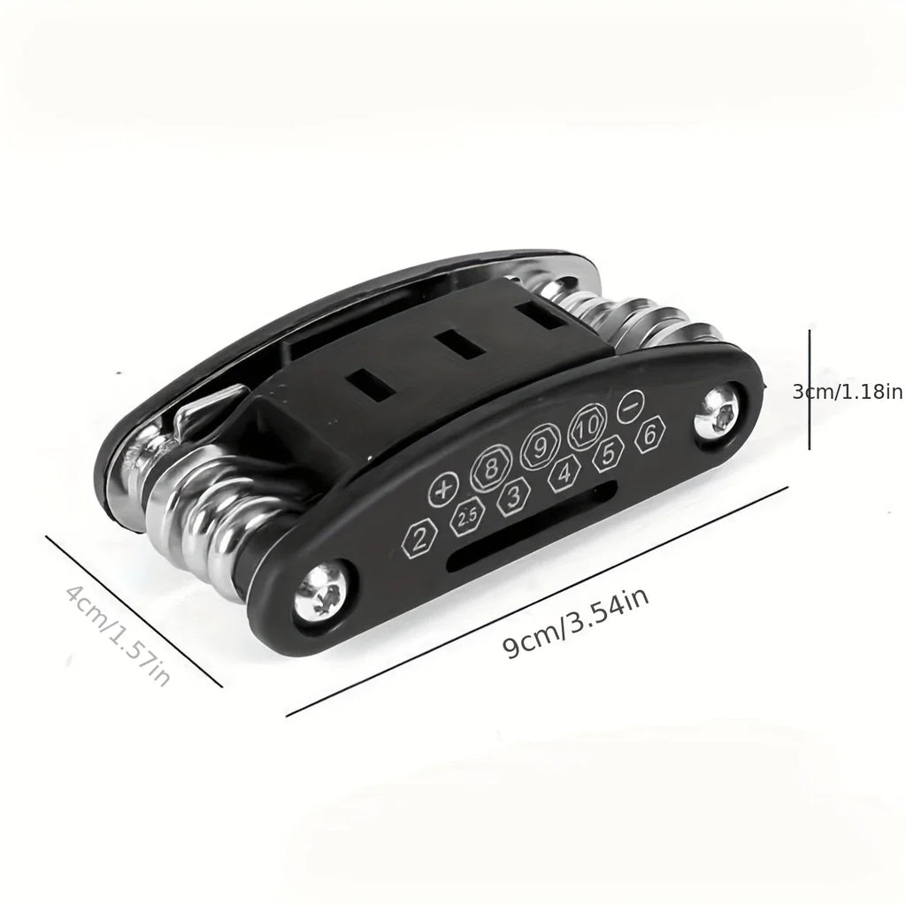 16-in-1 Heavy Duty Socket Wrench Set with Non-Slip Rotating Head – Universal Hand Tool Kit for Home Improvement, Car Repair & Mechanical Work