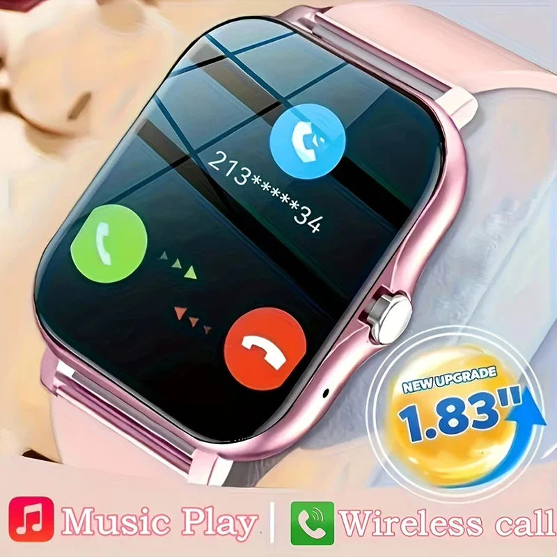 Sport Smart Watch Fitness Clock Health Monitor Waterproof Smartwatch Wireless Call Watches for Men Women IOS Android 2025