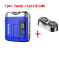 Mini Electric Rechargeable Smart Shaver – Compact Portable Cordless Razor for Beard, Mustache & Travel Use