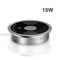 ClearDesk Fast Wireless Charging Pad – Qi-Compatible Smartphone Charger with Slim Minimal Design for Desk & Nightstand Use.