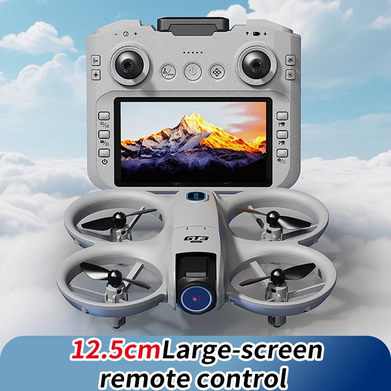 Drone 8K HD 4.3" Remote Control Headless Mode Helicopter 360° Flip Quadcopter Toys Mini Drone Fors Kid Toy Gifts