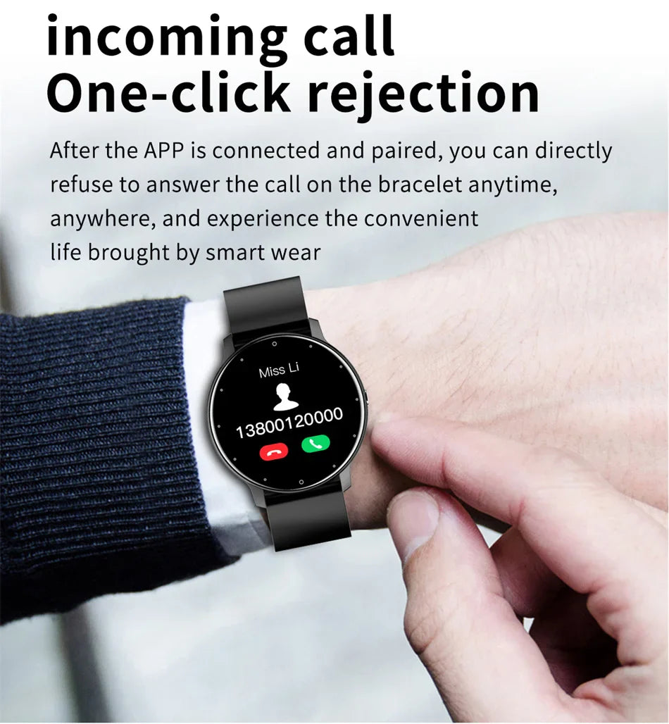 ZL02C Smart Watch for Men - Sports Fitness Tracker Bluetooth Call