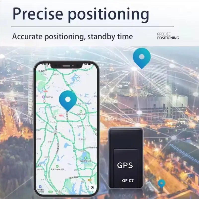 Smart Mini GPS Tracker – Magnetic Anti-Theft Real-Time Tracking Device for Cars, Bikes & Assets with Accurate Location Monitoring