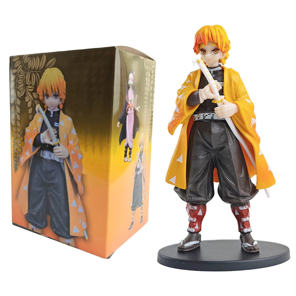 Demon Slayer Kimetsu no Yaiba Kamado Tanjiro PVC Figure – Bandai Anime Collectible Model Toy Statue for Display